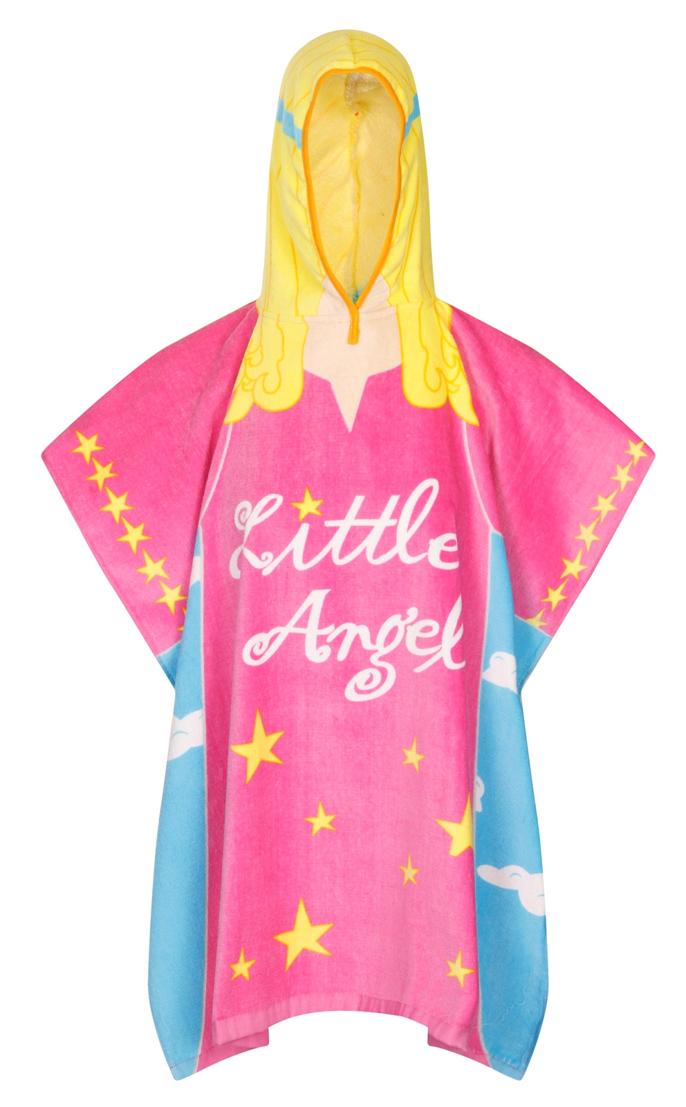 Childrens Hooded Beach Towel Bath Swimming Towel Boys Girls Character